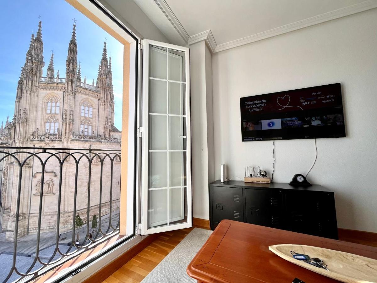 Atuaire Home Balcon Con Vistas A La Catedral De Burgos Exterior photo